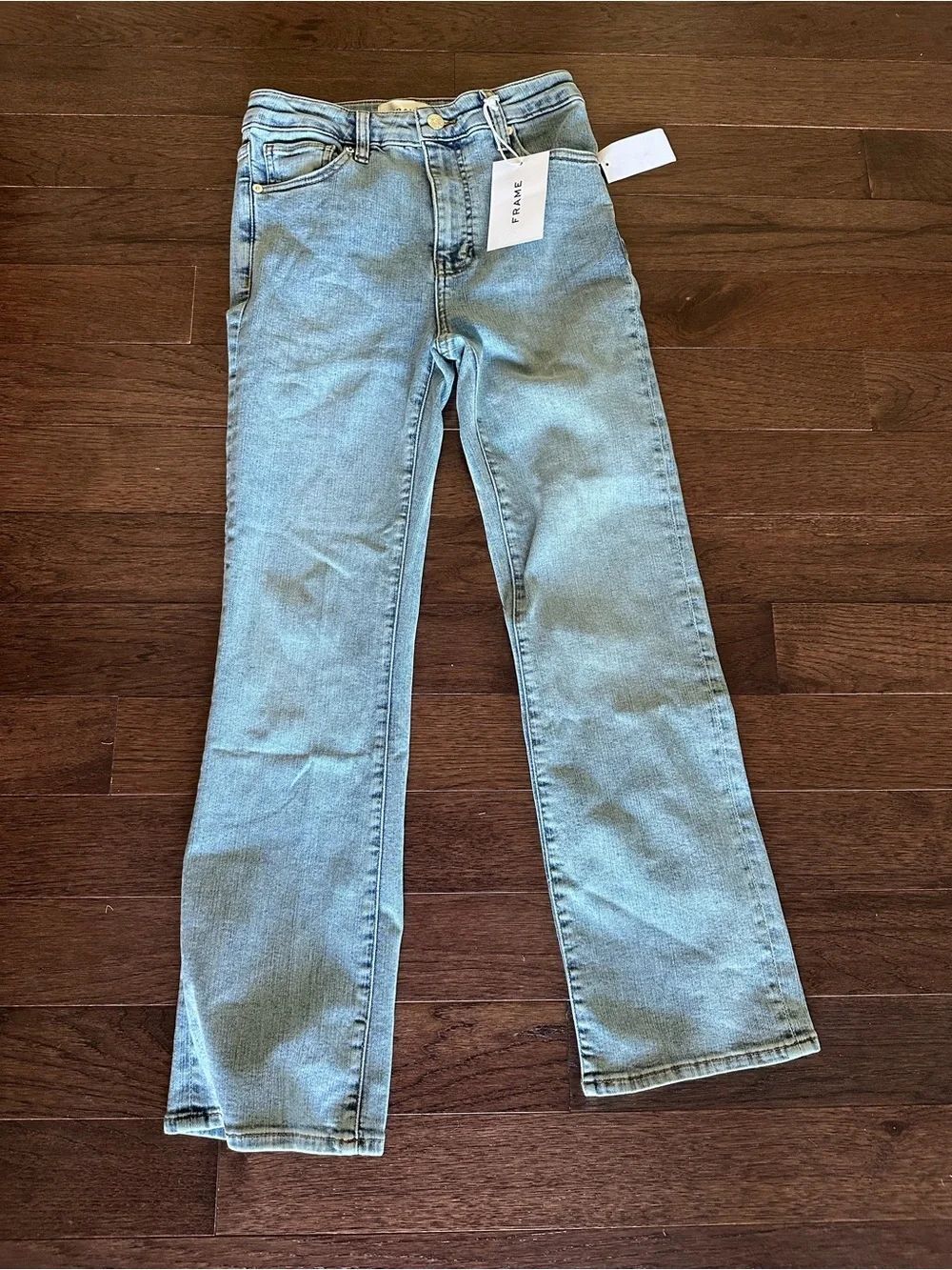 FRAME The Reboot Crop Size 26 color LARK NEW with tag